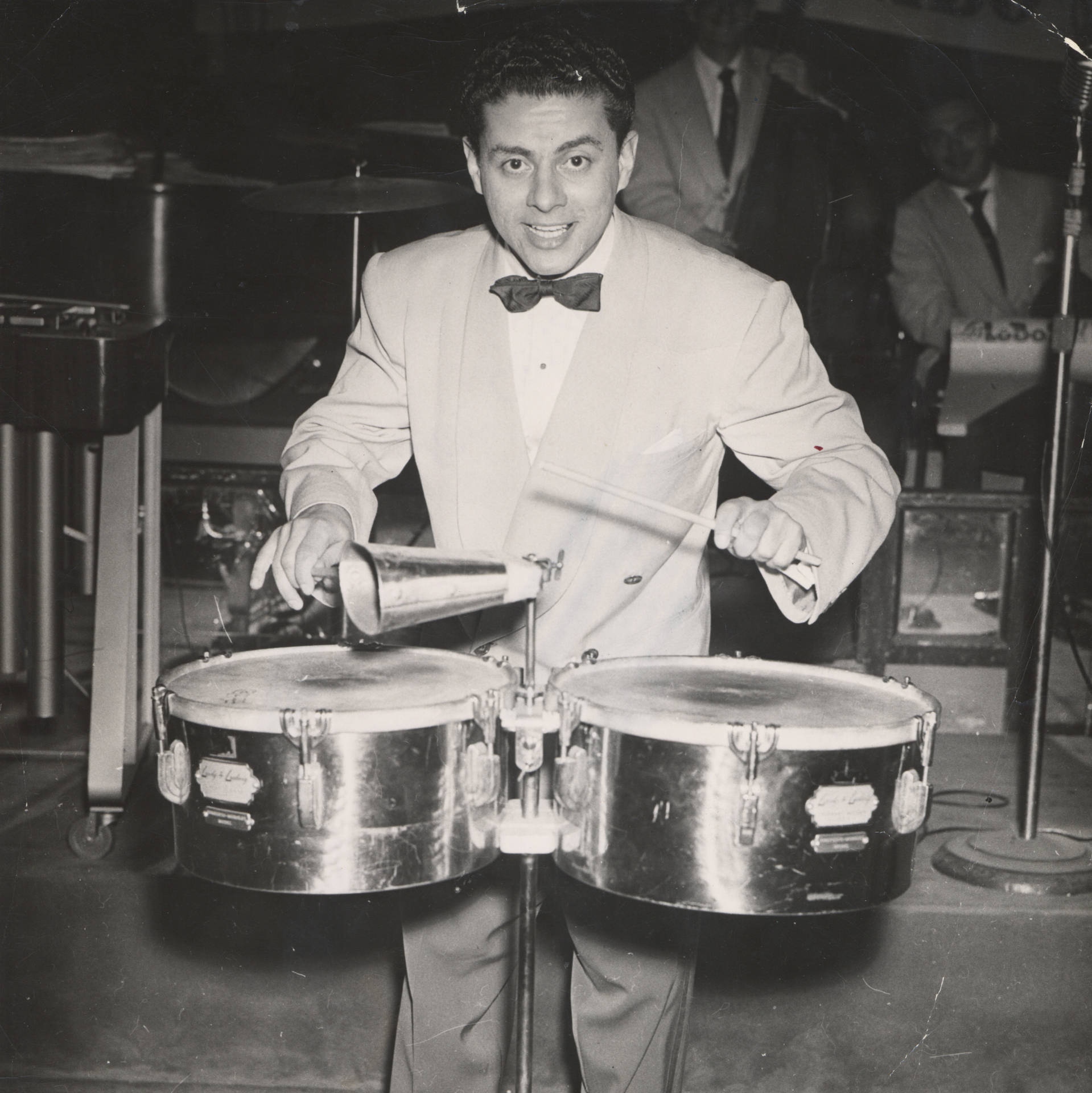 Tito Puente Restored Photo Background