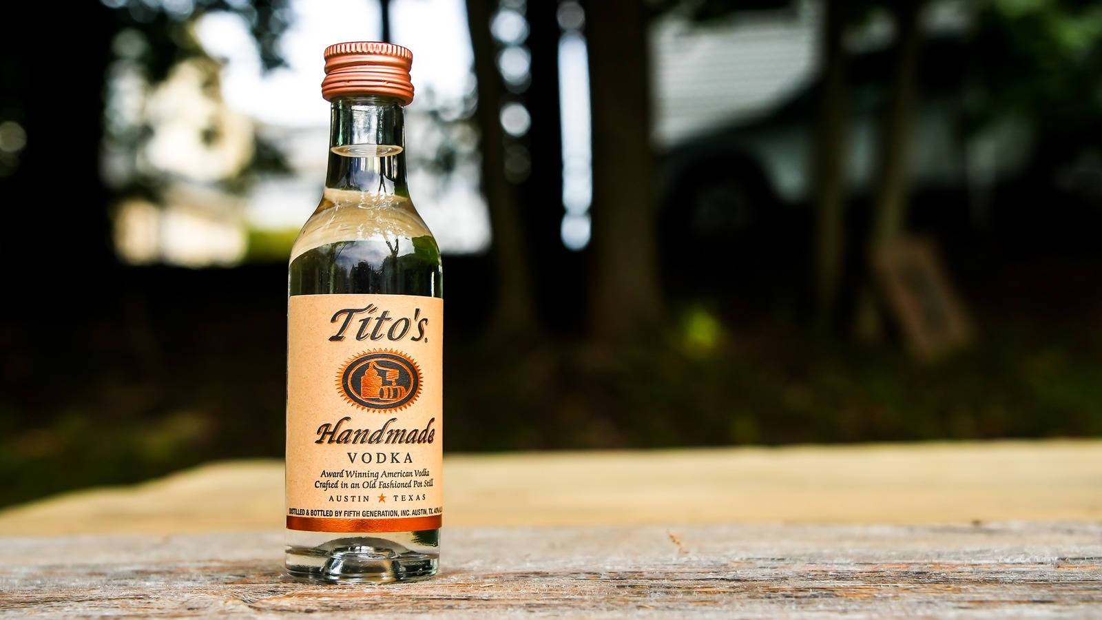 Titos Vodka Small 50ml Bottle