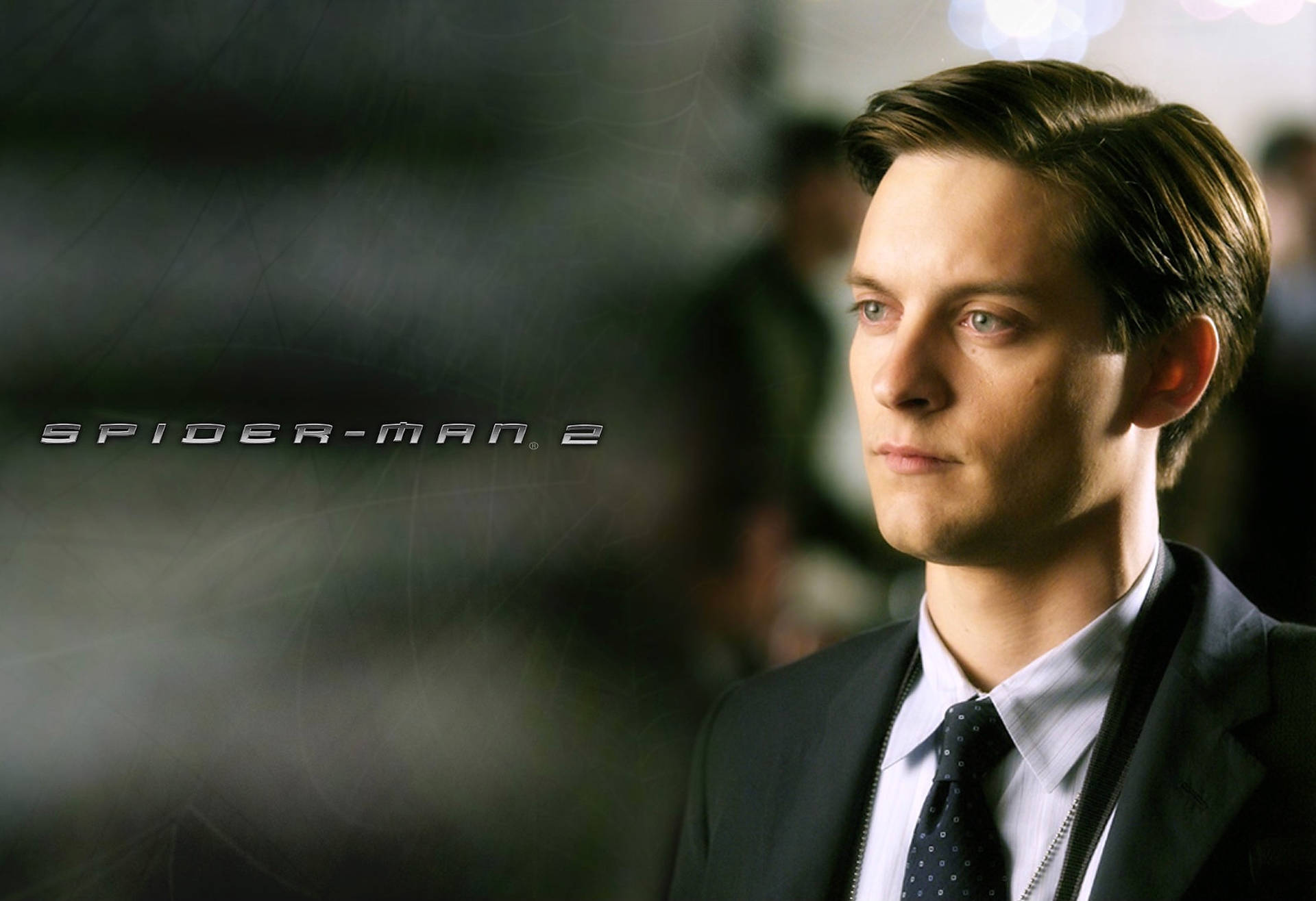 Tobey Maguire Spider-man 2 Poster Background