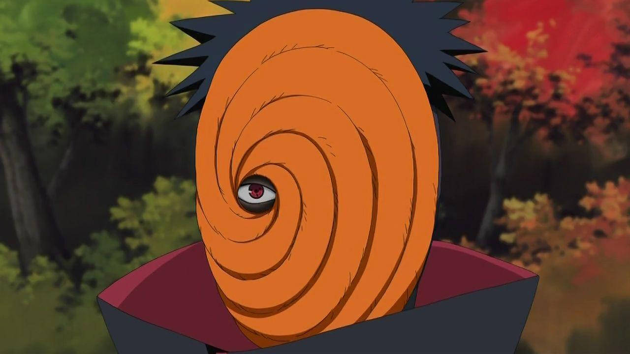 Tobi Naruto Forest Trees Background