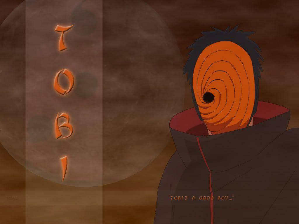 Tobi Naruto Full Moon Background