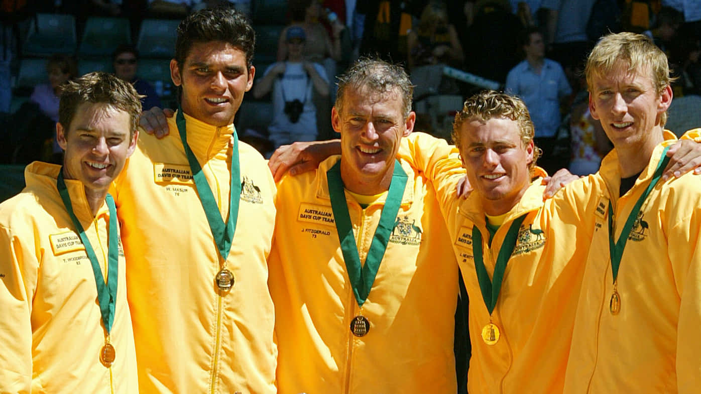 Todd Woodbridge And Team Australia