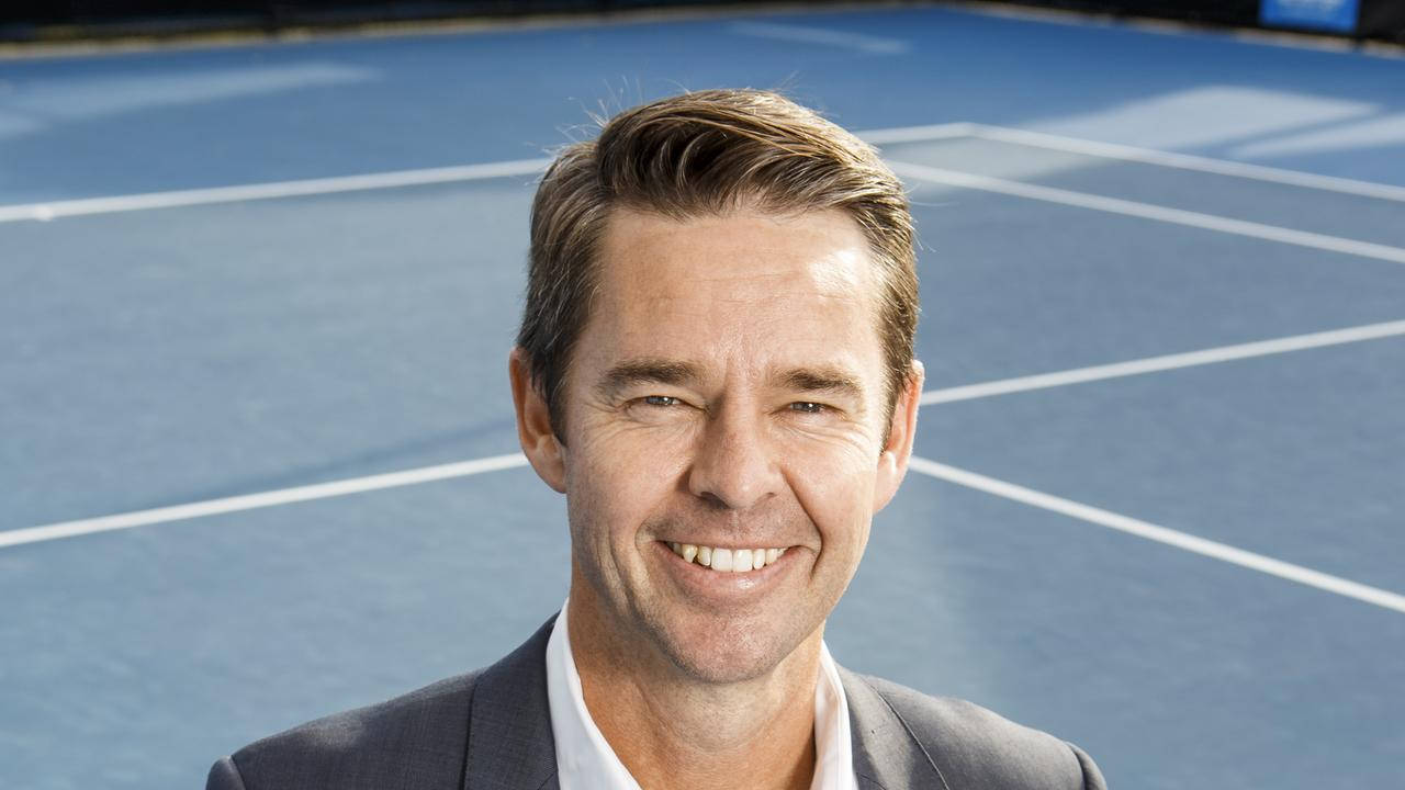 Todd Woodbridge Close-up Portrait Background