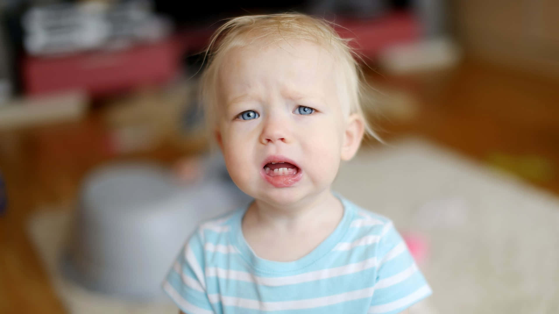 Toddler Whining Expression