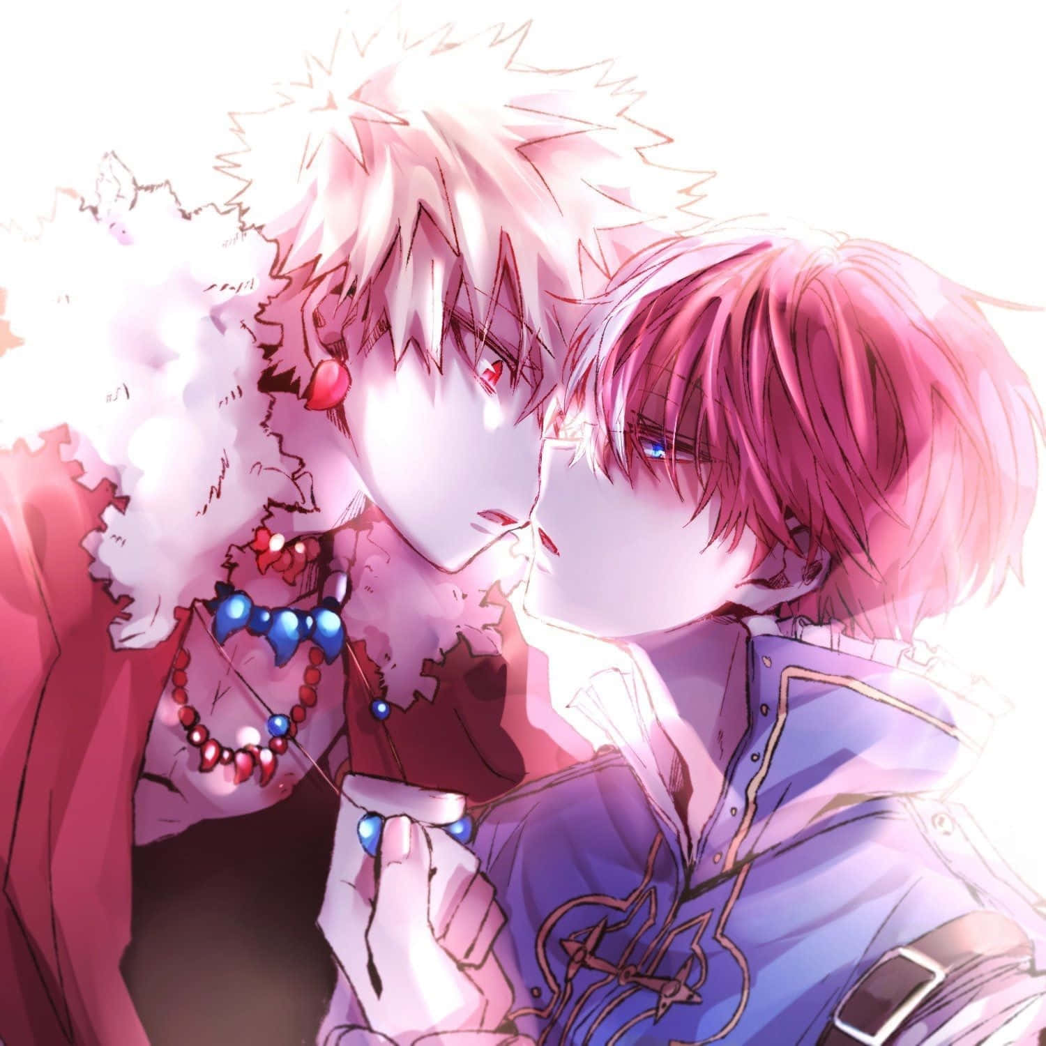 Todobaku My Hero Academia Kiss Background