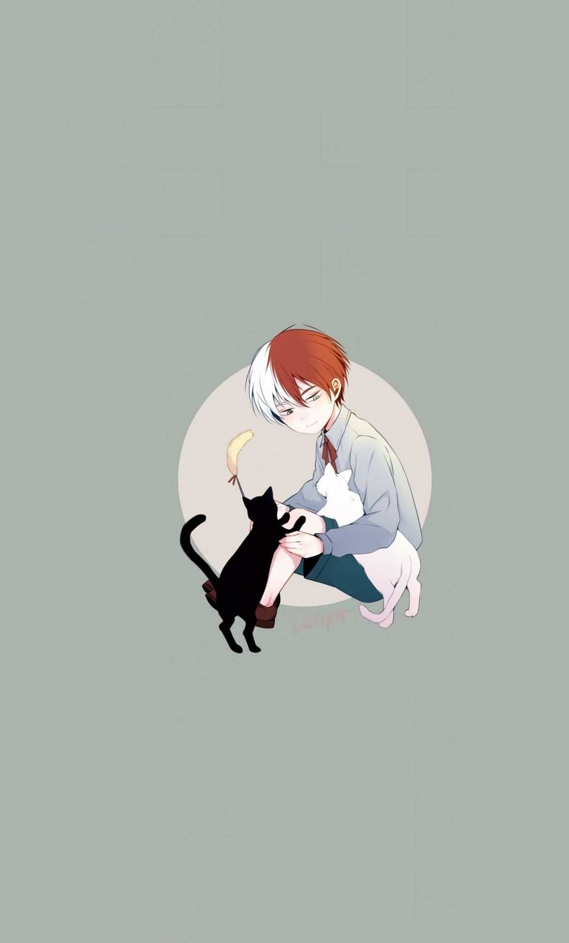 Todoroki Cute Kittens Background