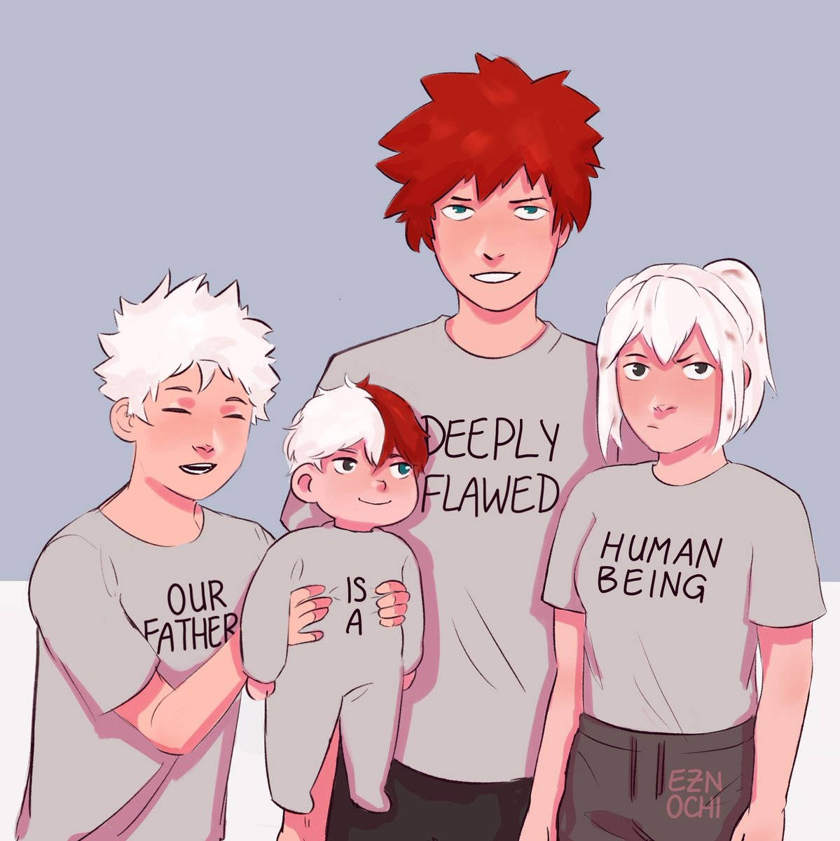 Todoroki Family Statement Shirts