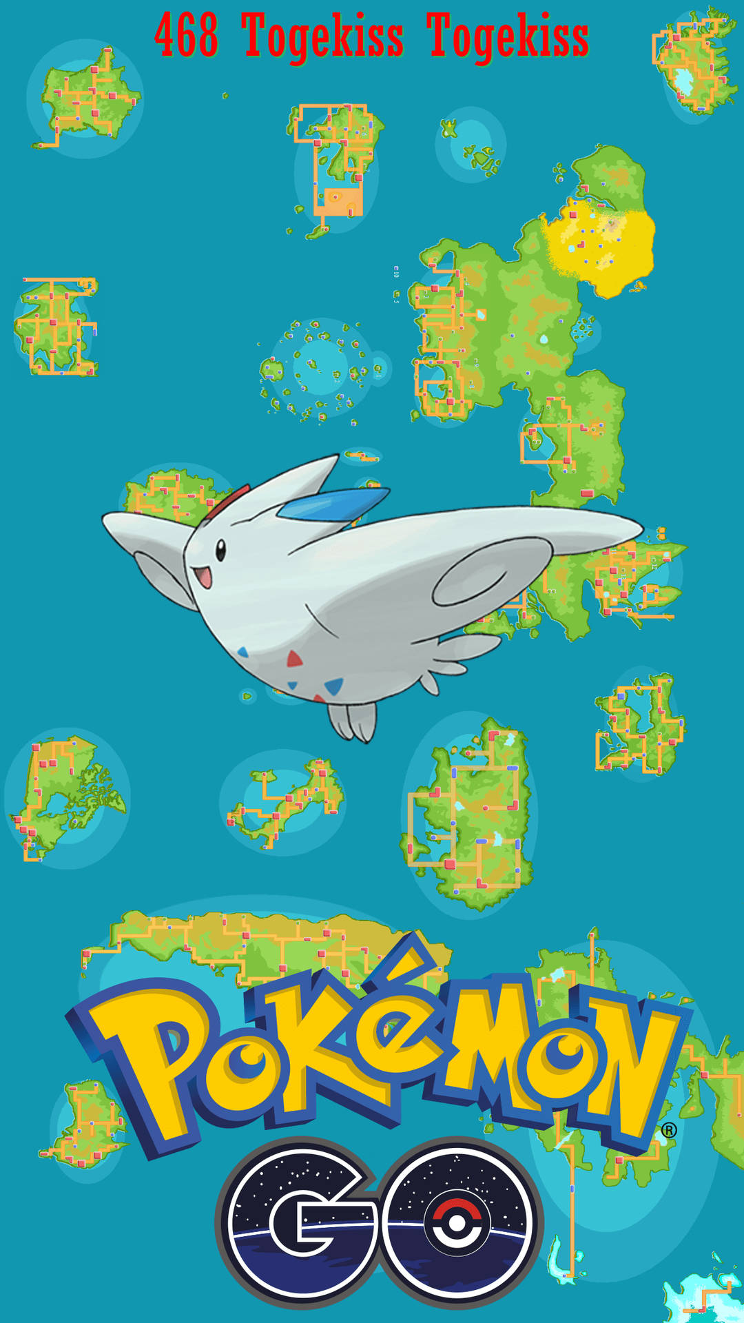 Togekiss Pokemon Go Islands Background