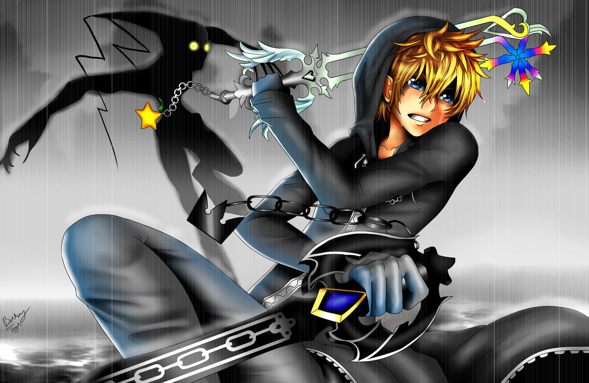 Together Again - Roxas, The Keyblade Warrior From Kingdom Hearts
