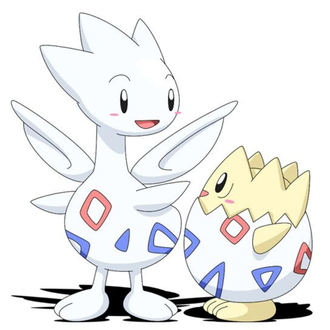 Togetic And Togepi Background