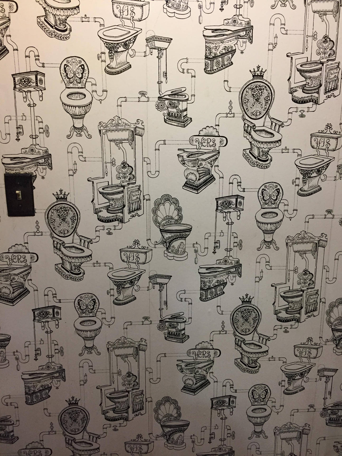 Toilet Graphic Art Background