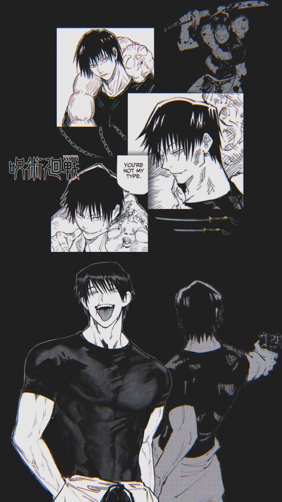 Toji Fushiguro, The Skilled Assassin From Jujutsu Kaisen Background