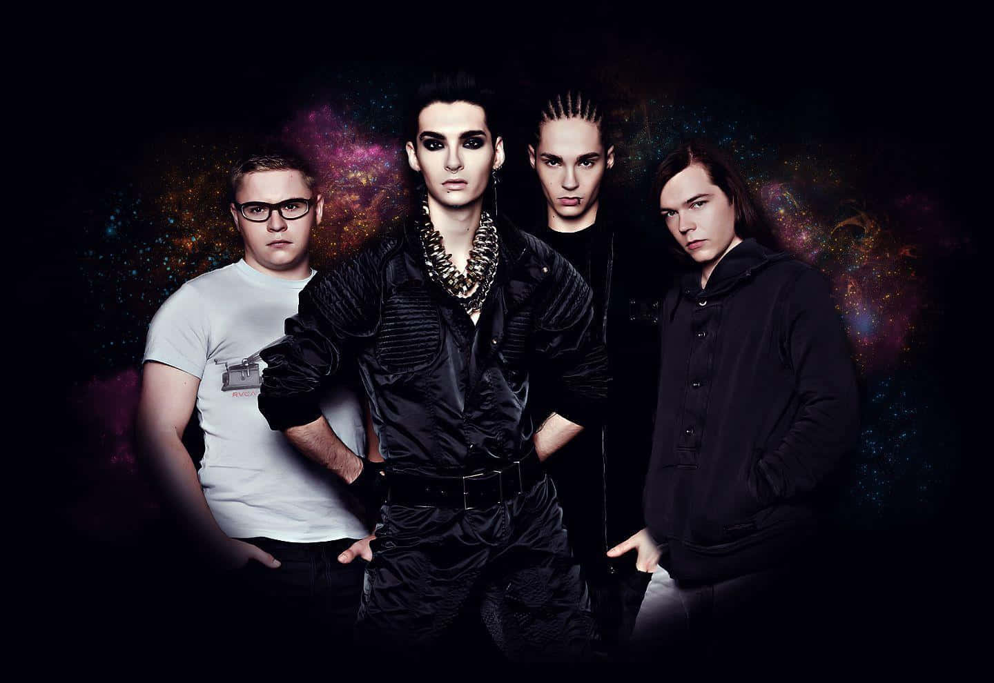 Tokio Hotel Band Cosmic Backdrop