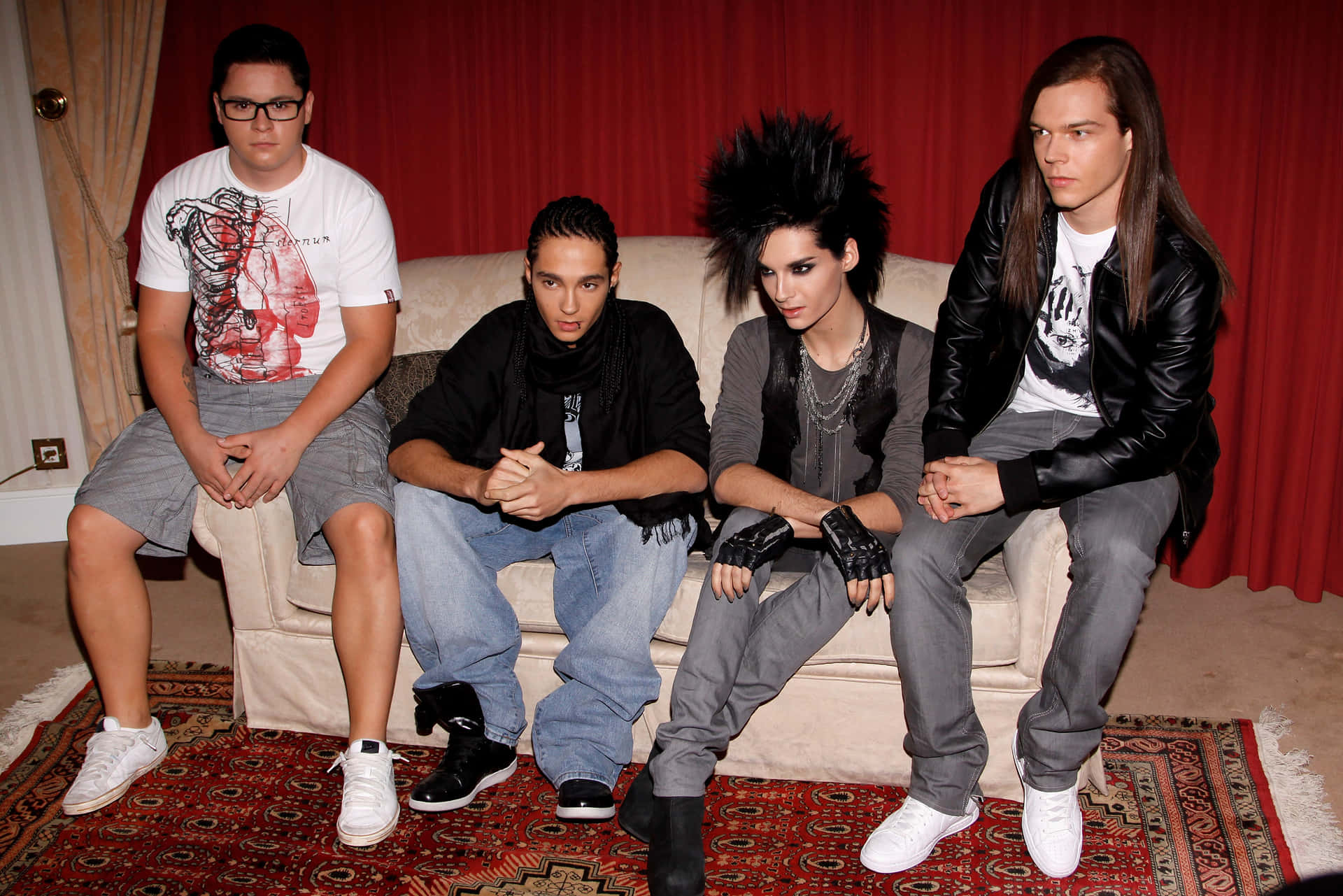 Tokio Hotel Band Members Posing