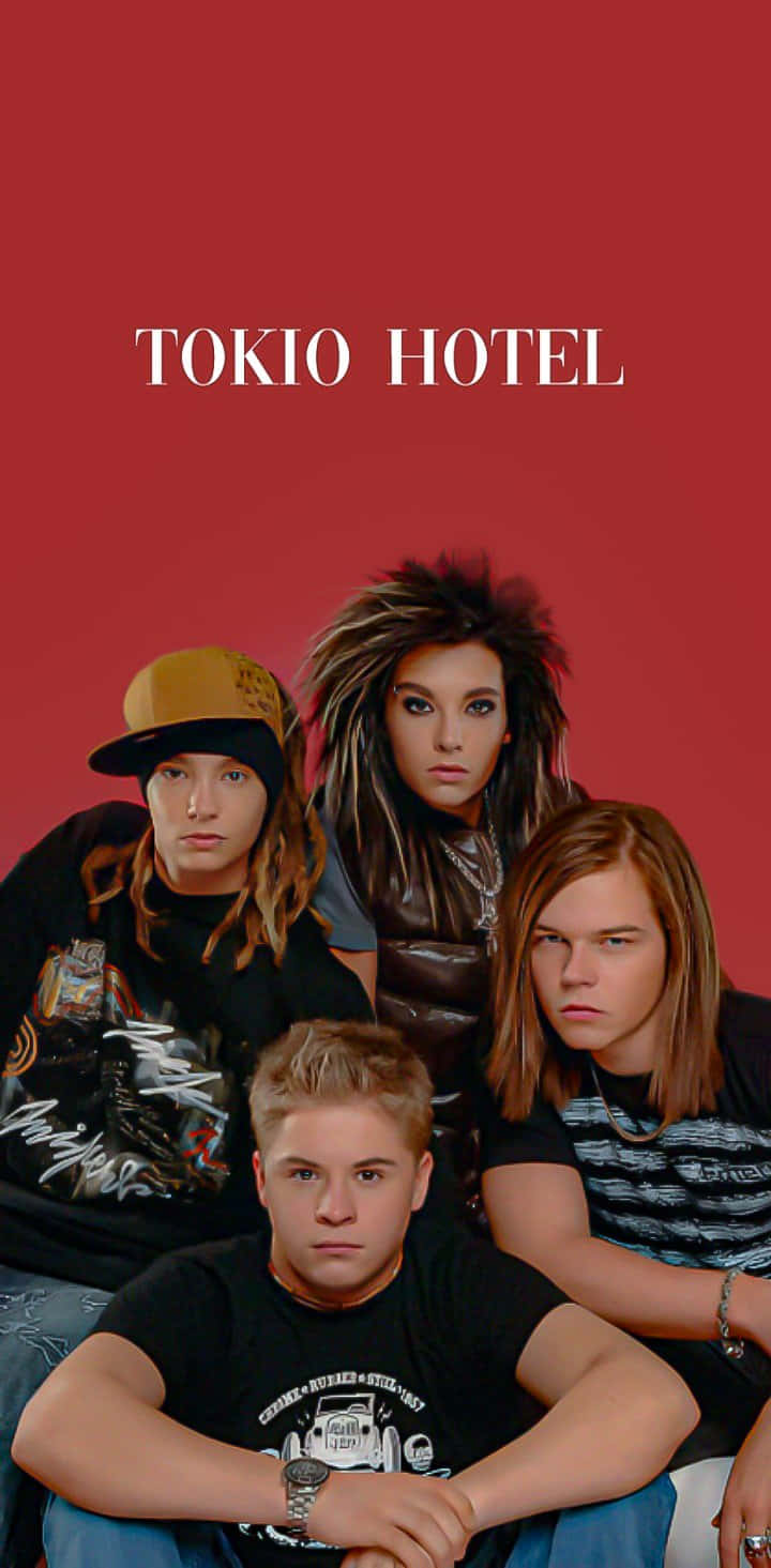 Tokio Hotel Band Portrait Background