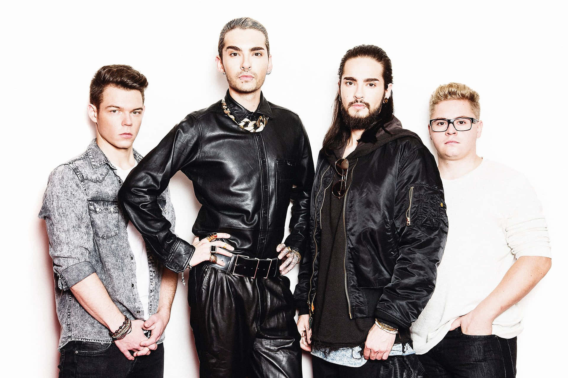 Tokio Hotel Band Portrait Background