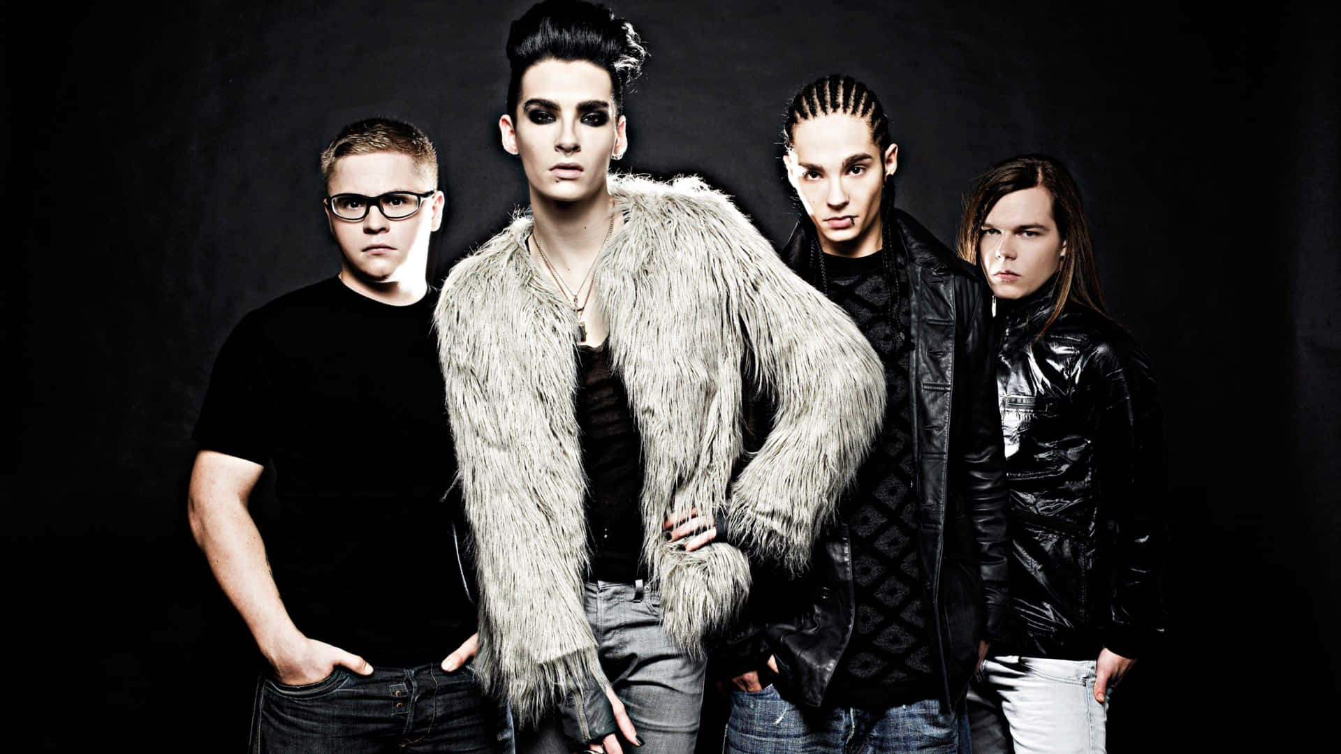 Tokio Hotel Band Portrait Background