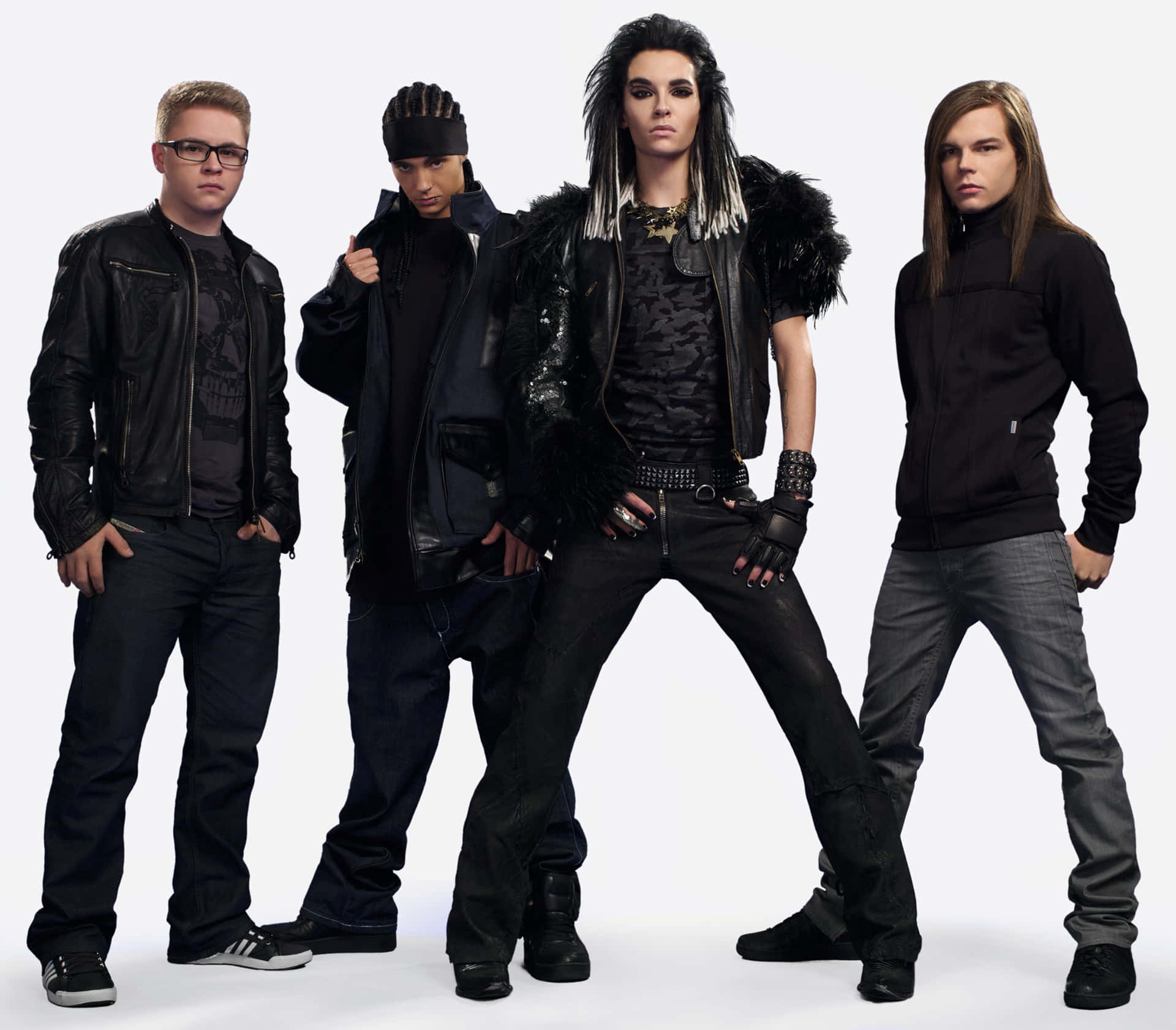 Tokio Hotel Band Portrait Background