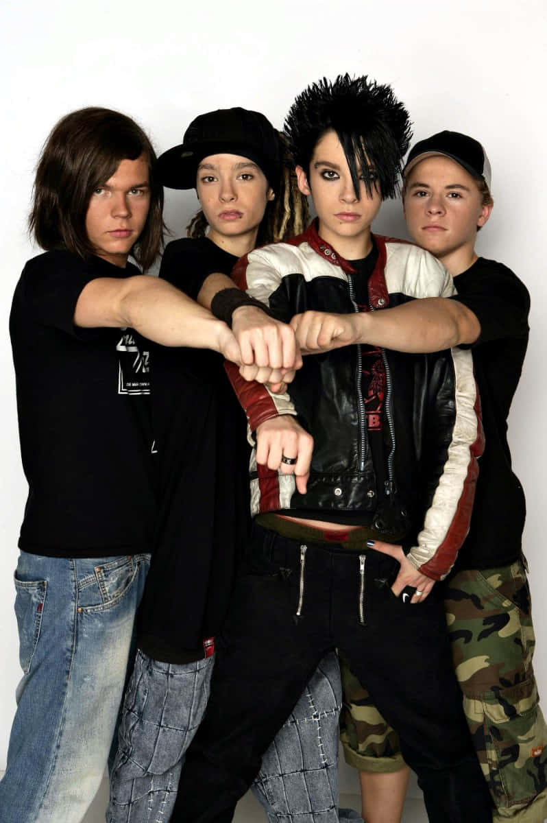 Tokio Hotel Band Pose