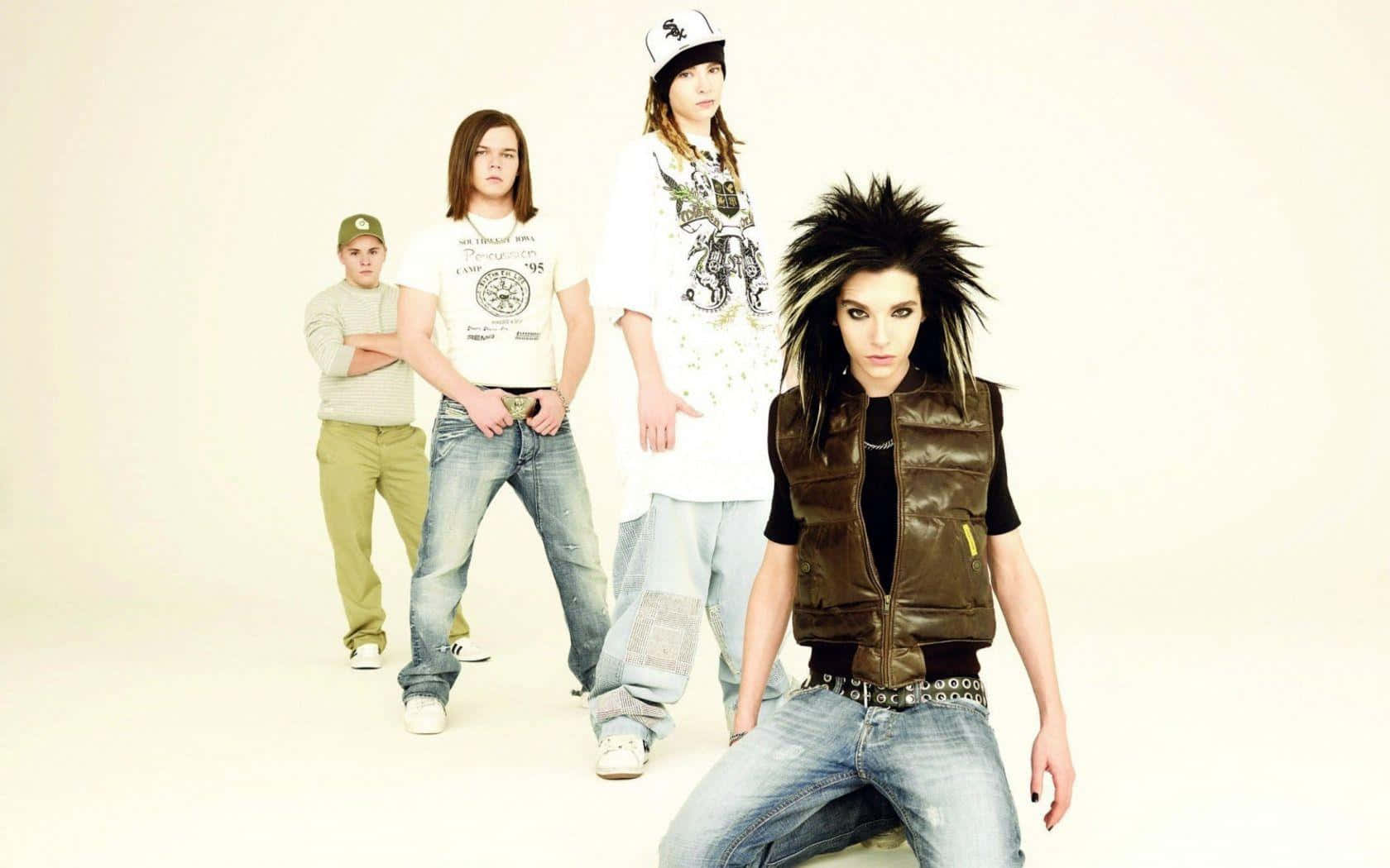 Tokio Hotel Band Promotional Photo Background