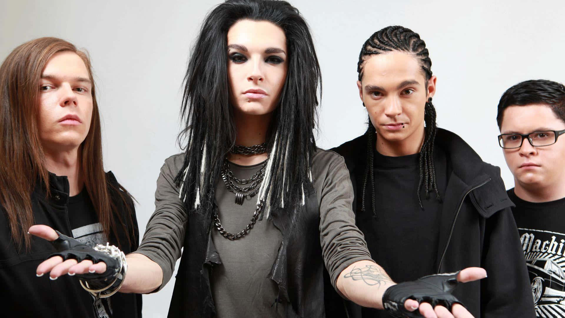 Tokio Hotel Band Promotional Photo Background