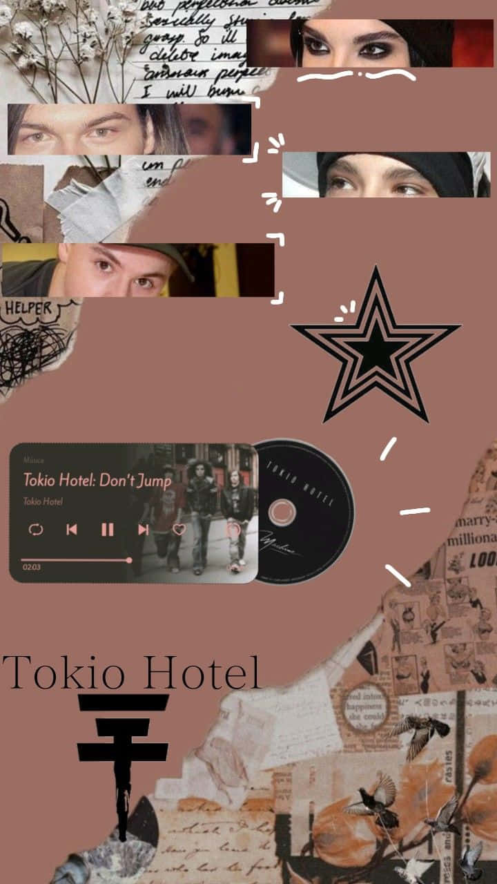 Tokio Hotel Collage Artwork Background