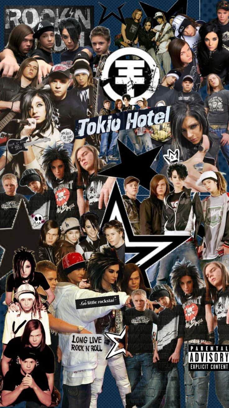 Tokio Hotel Collage Rock Theme