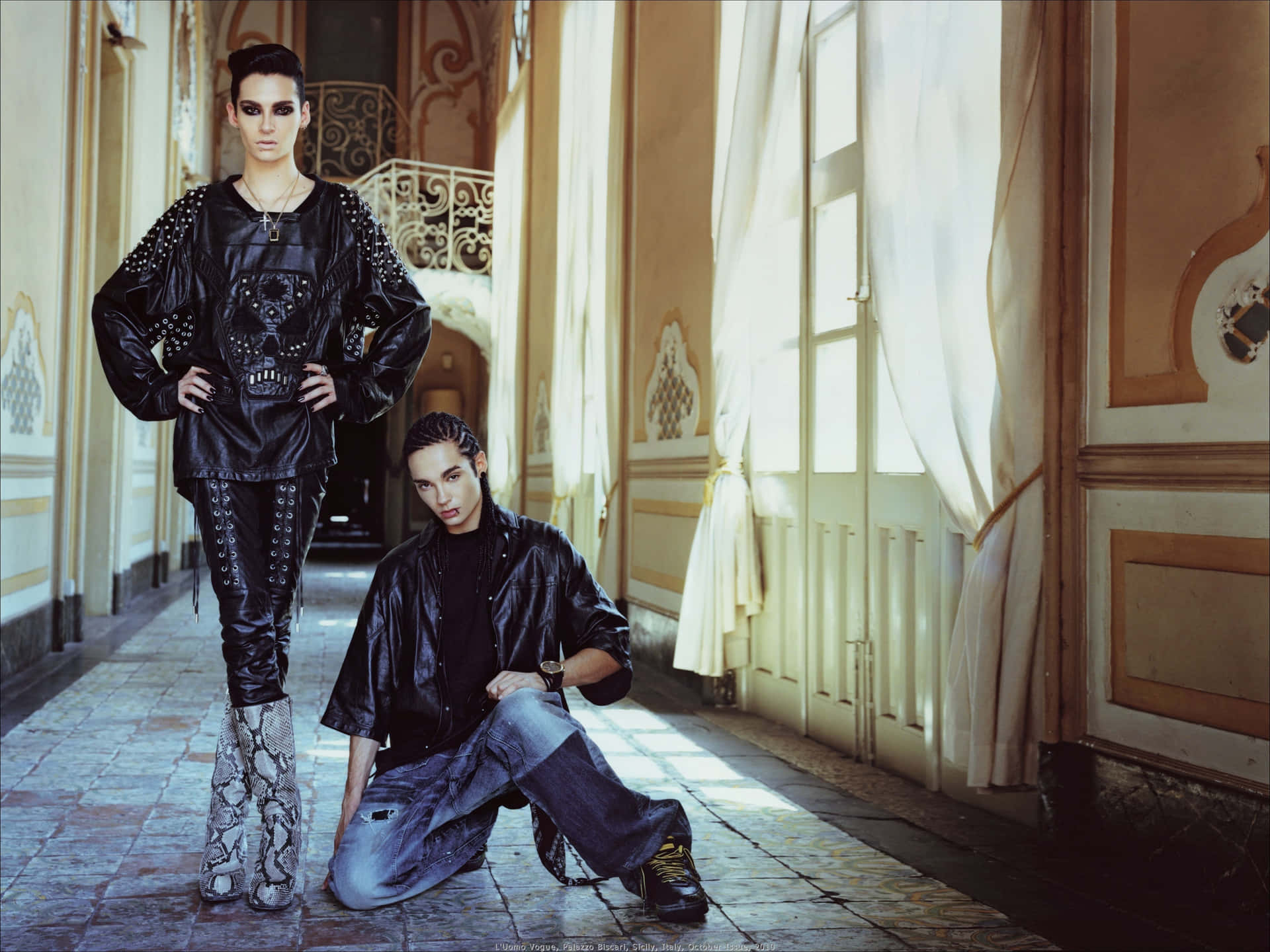 Tokio Hotel Duo Elegant Corridor