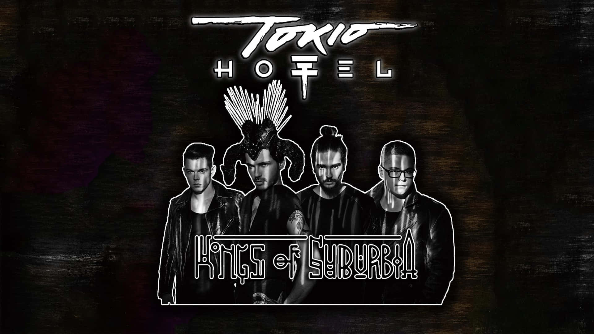 Tokio Hotel Kingsof Suburbia Promotional Artwork Background