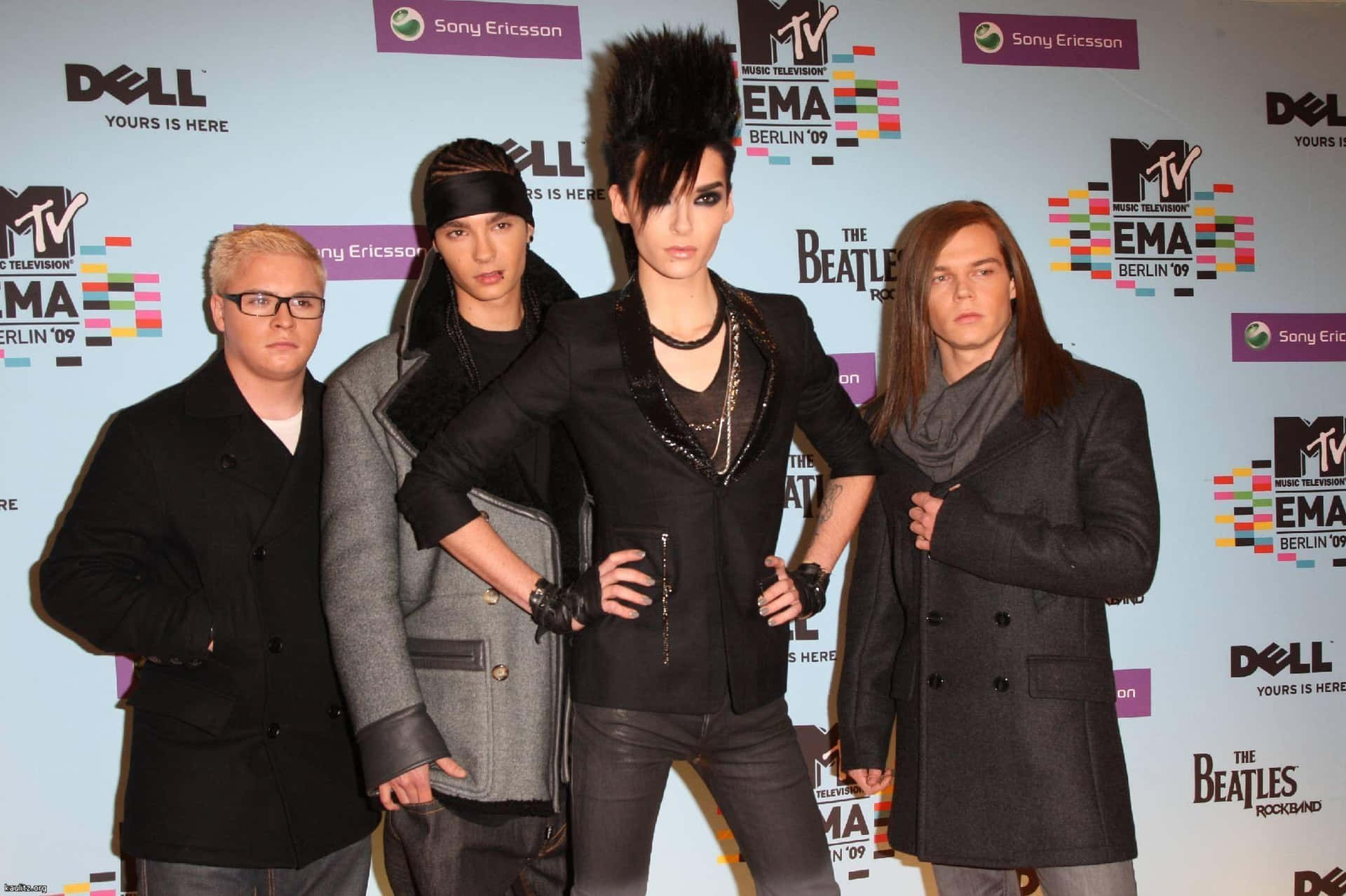 Tokio Hotel M T V E M A Red Carpet Background