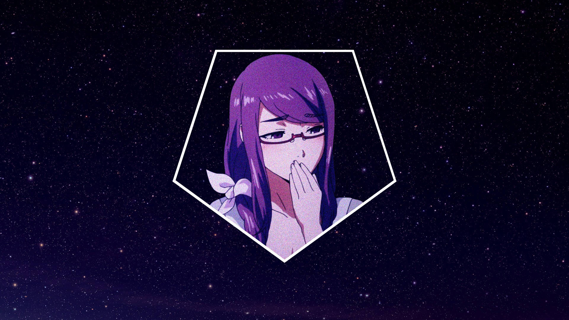 Tokyo Ghoul Aesthetic With Rize Giggling Background