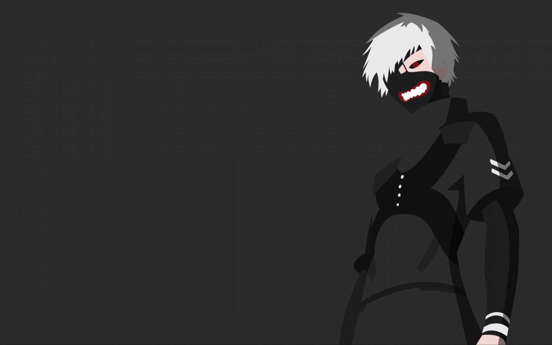 Tokyo Ghoul Character Ken Vector Art Background