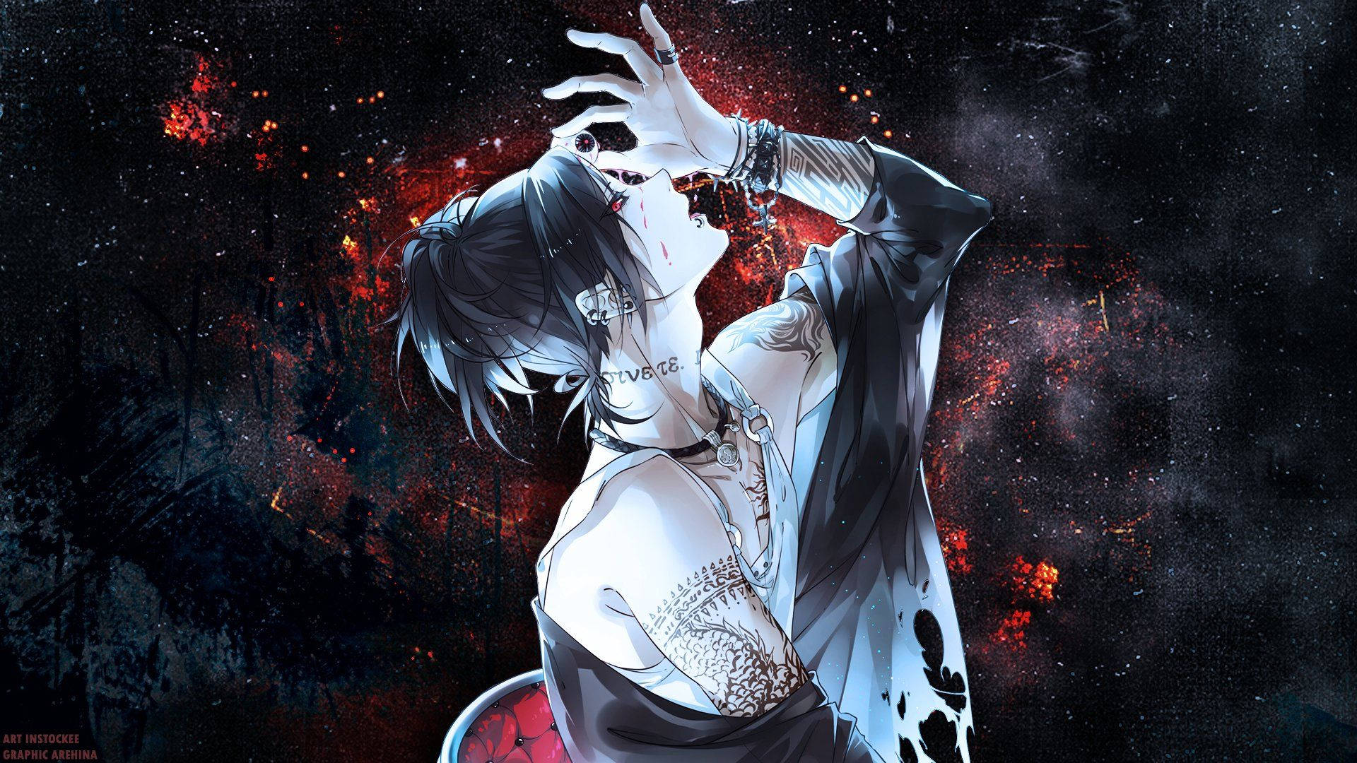 Tokyo Ghoul Characters Juuzo's Tattoos Background