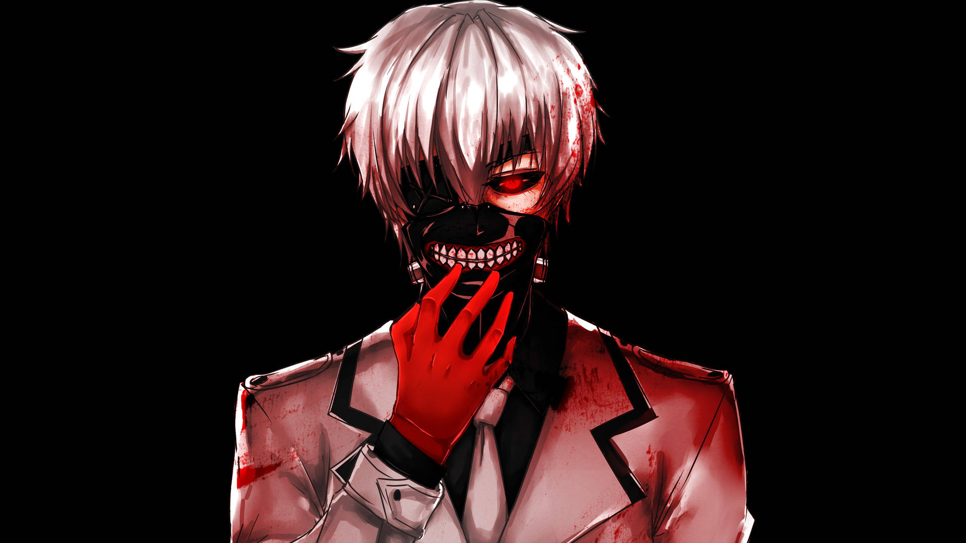 Tokyo Ghoul Characters Ken Black Mask