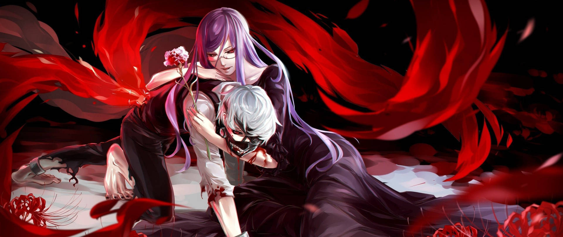 Tokyo Ghoul Characters Ken Kaneki Background