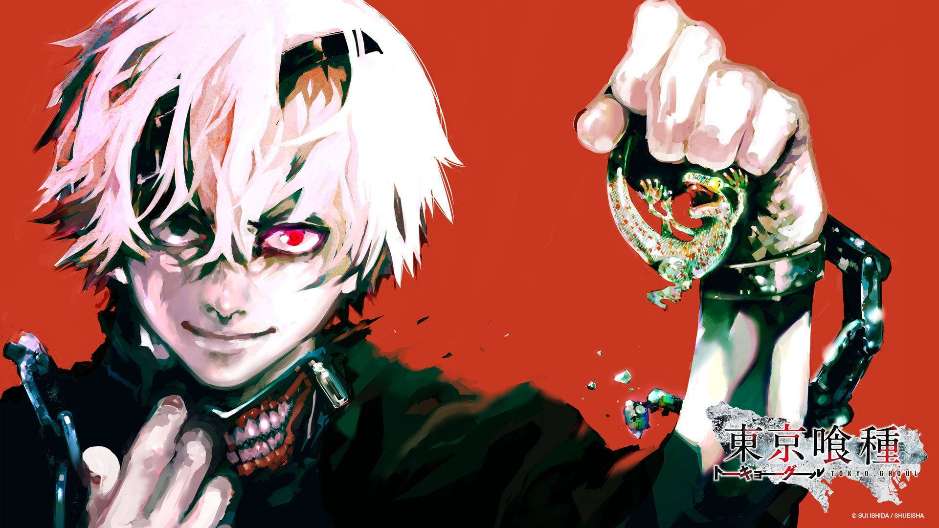 Tokyo Ghoul Characters Manga Art Background