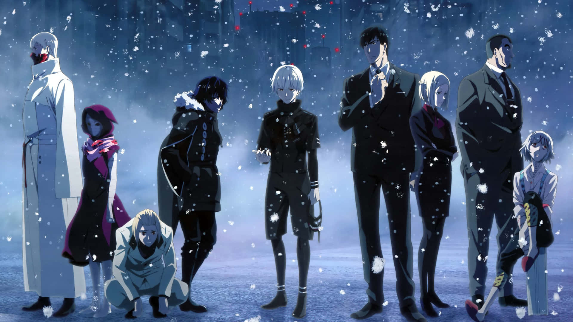 Tokyo Ghoul - Enter A Dark And Fascinating World Background