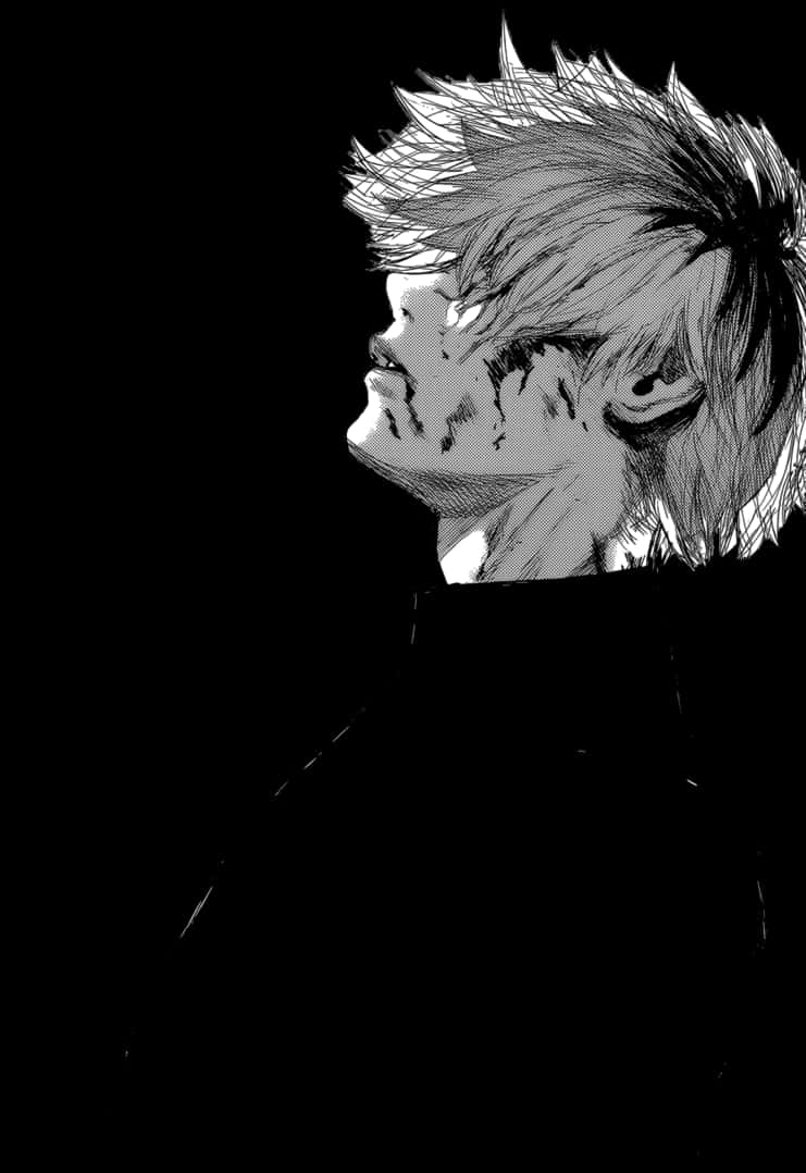 Tokyo Ghoul Ken Kaneki Sad Anime Background