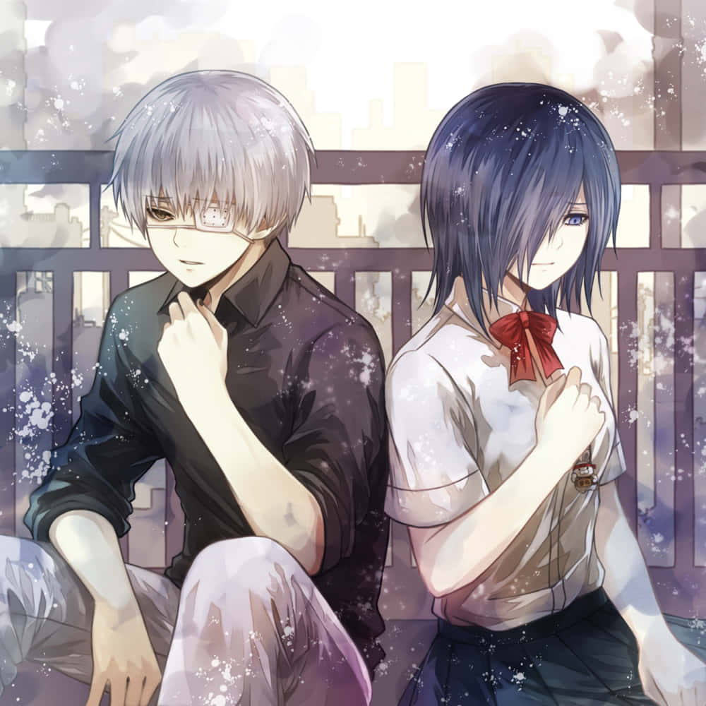 Tokyo Ghoul Pfp Ken And Touka Background