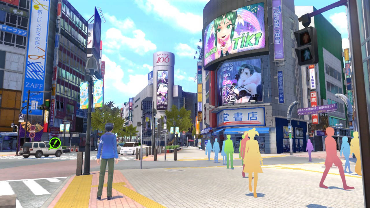 Tokyo Mirage Sessions Arriving At Shibuya Background
