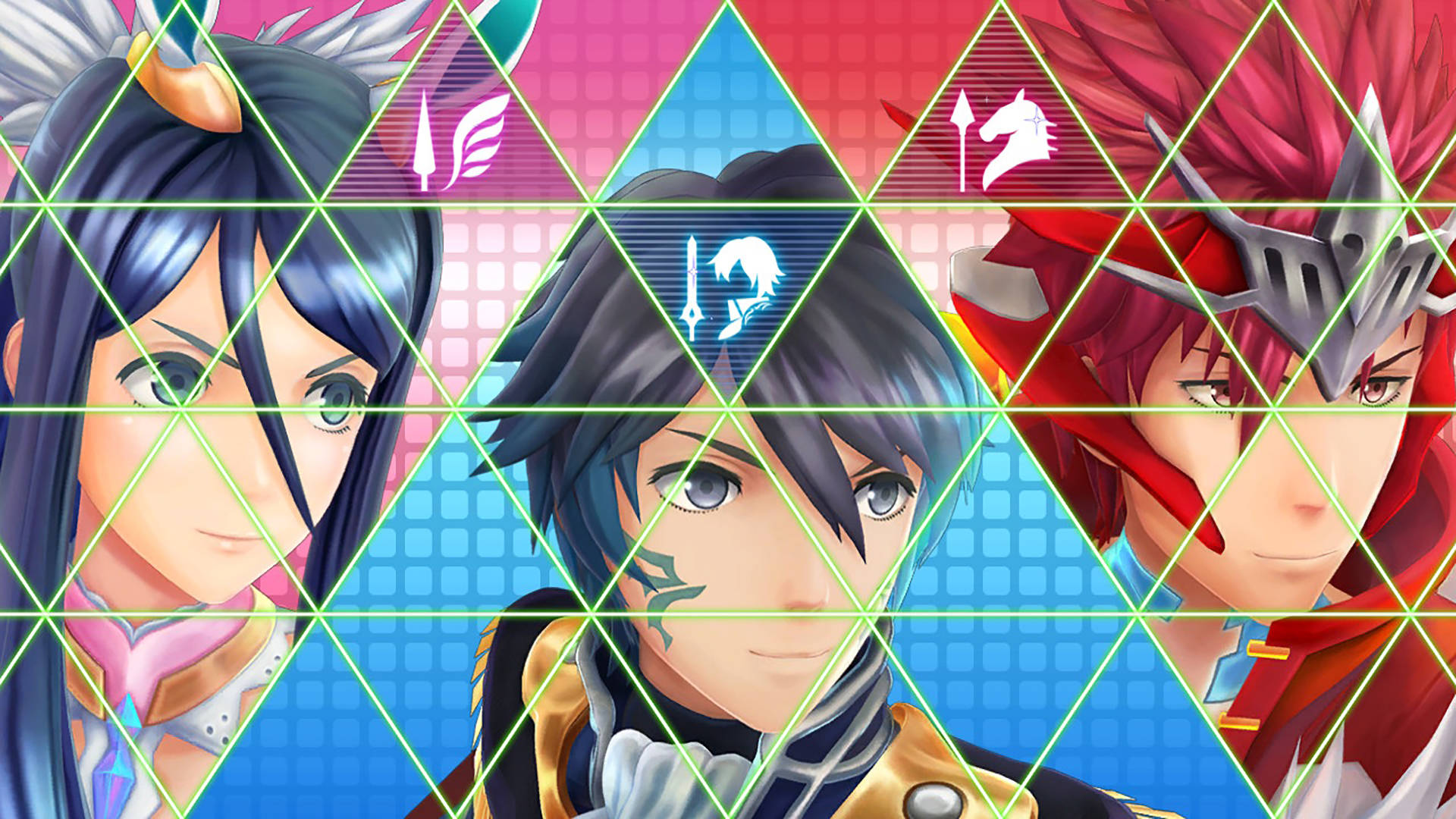 Tokyo Mirage Sessions Pyramid Art Background