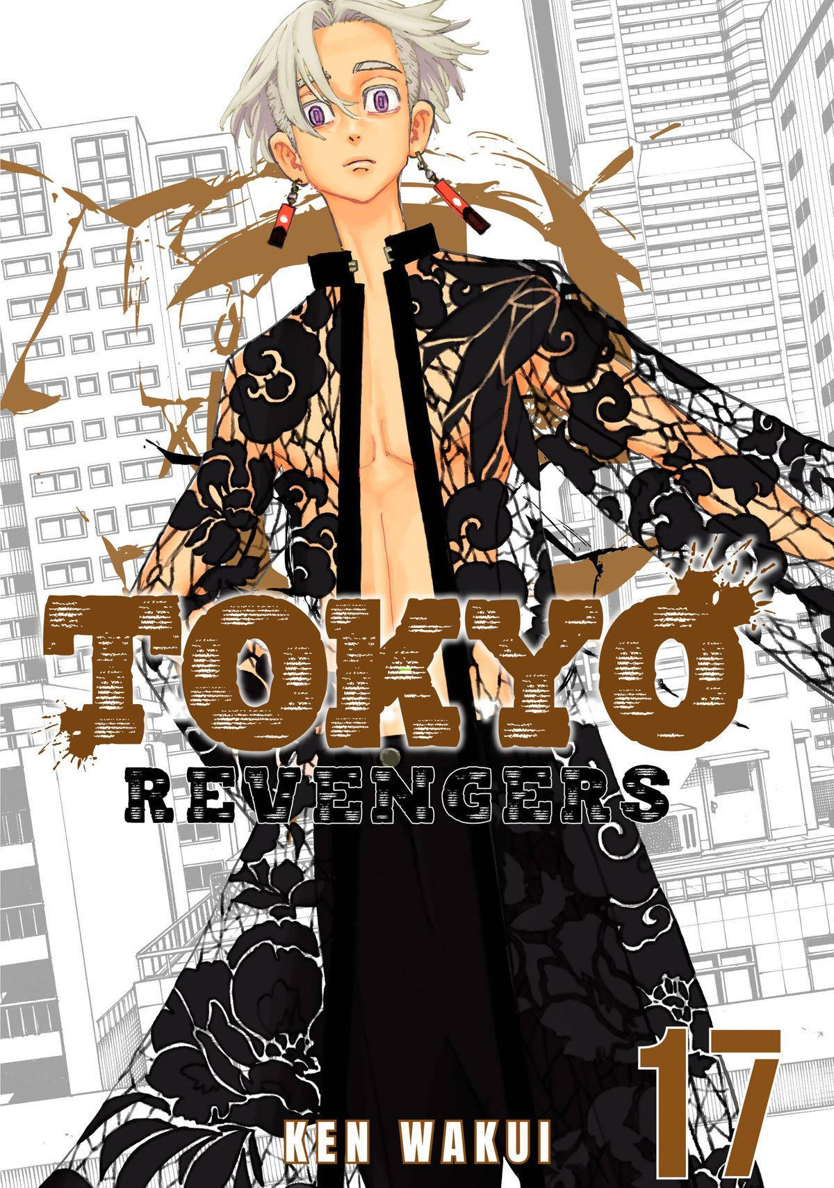 Tokyo Revengers Izana Kurokawa Manga Cover Background