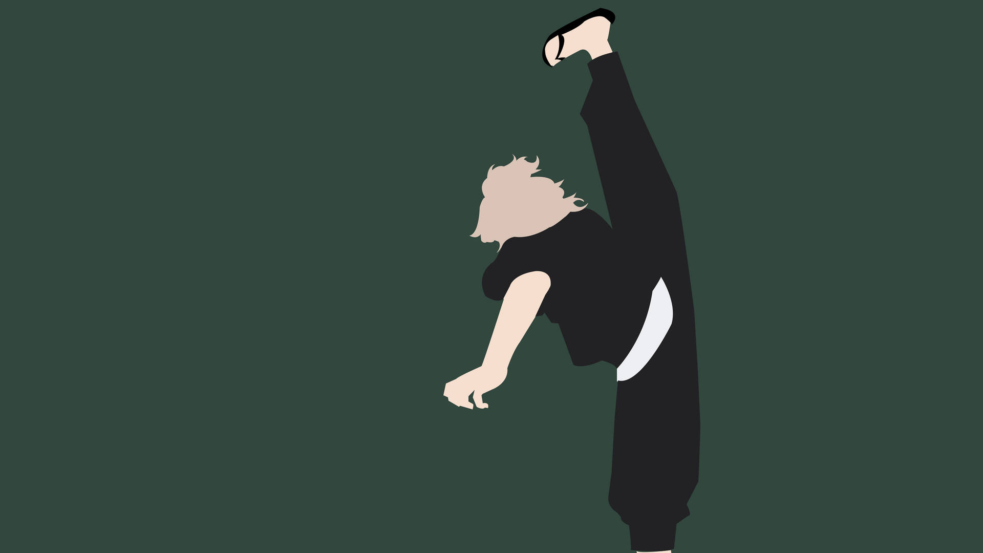Tokyo Revengers Manga Series' Mikey Doing High Kick Background