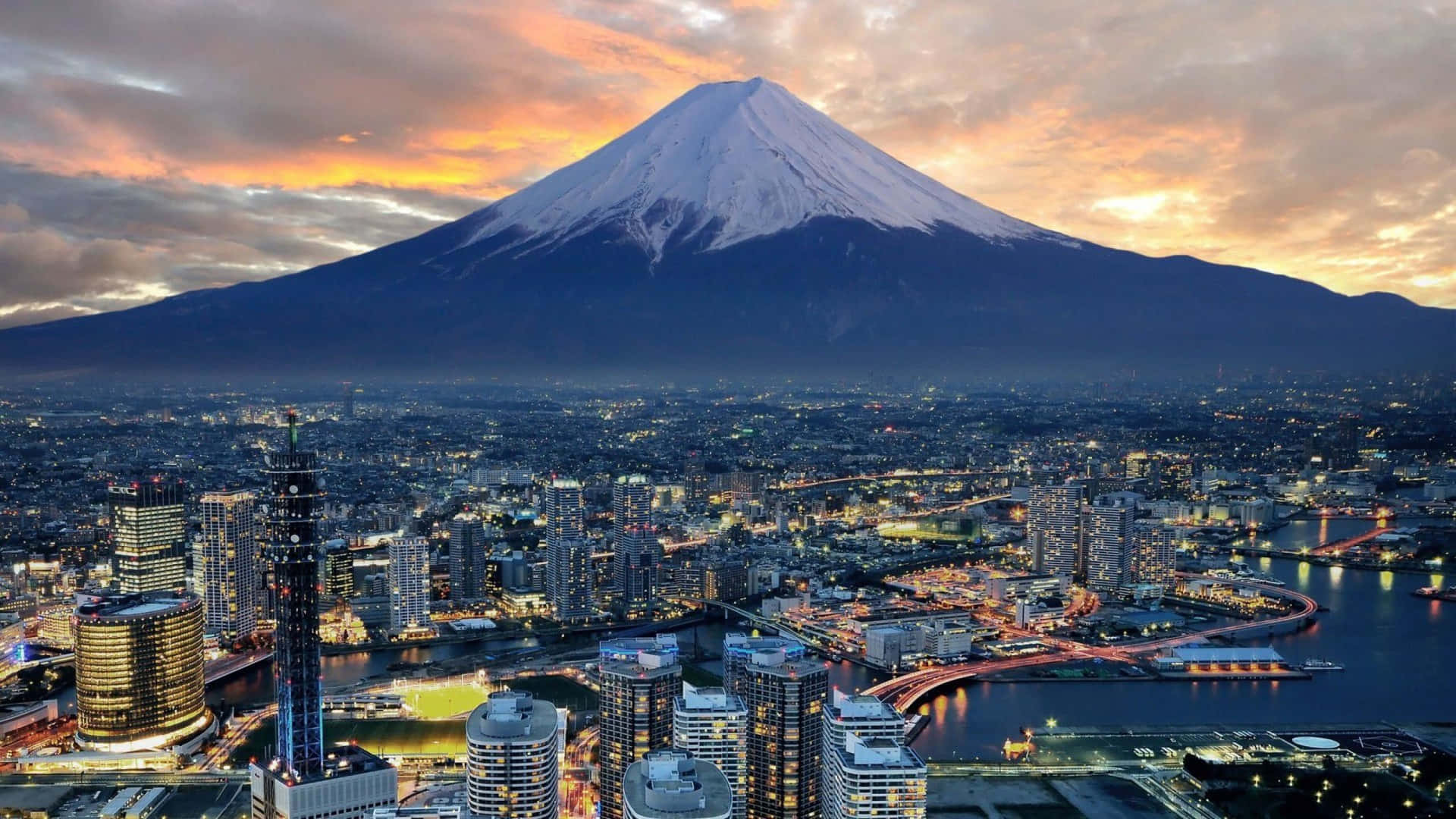 Tokyo With Mount Fuji View In Japan