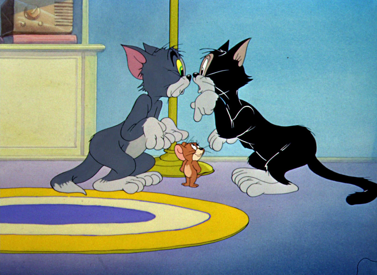 Tom And Jerry Always Up To Some Funny Antics! Background