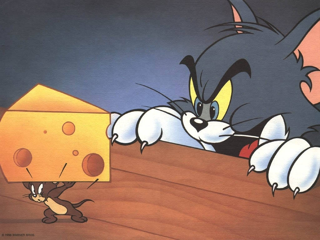 Tom And Jerry Cartoon Cheese Background