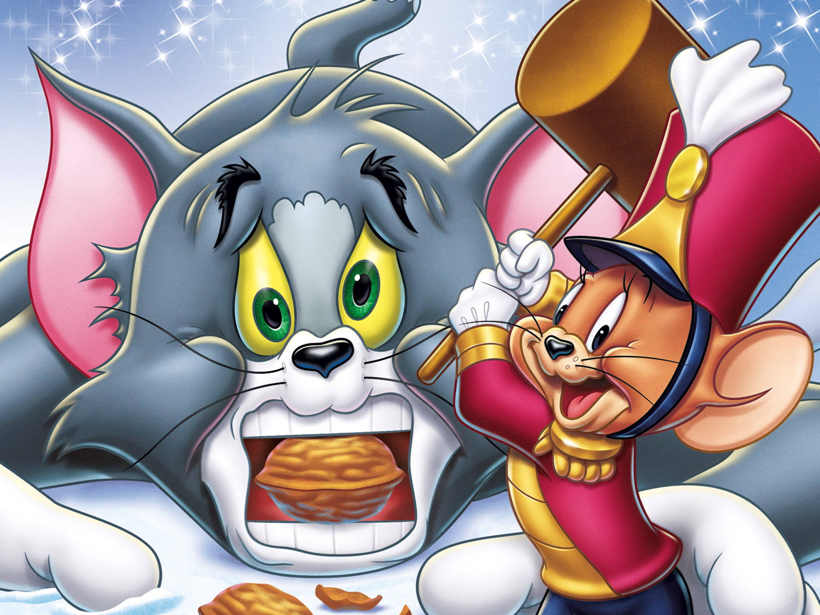 Tom And Jerry Cartoon Nutcraker Tale Background