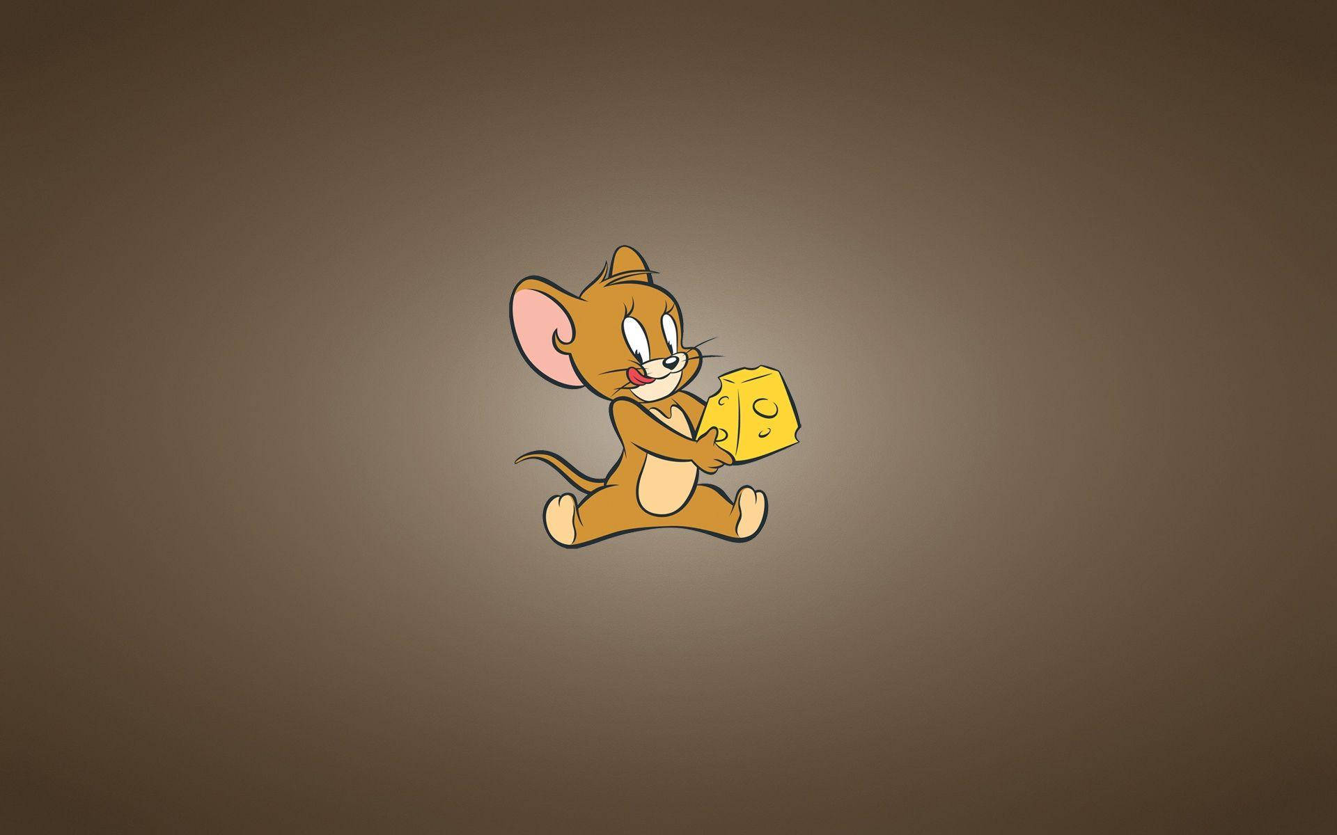 Tom And Jerry Cute Cheese Background