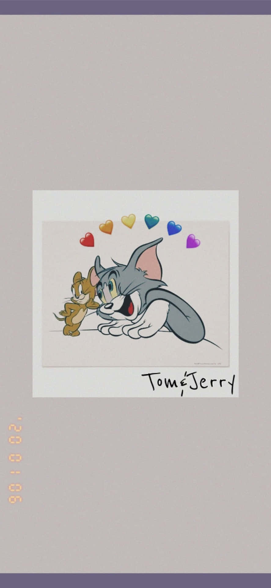 Tom And Jerry In A Laughable Moment Background