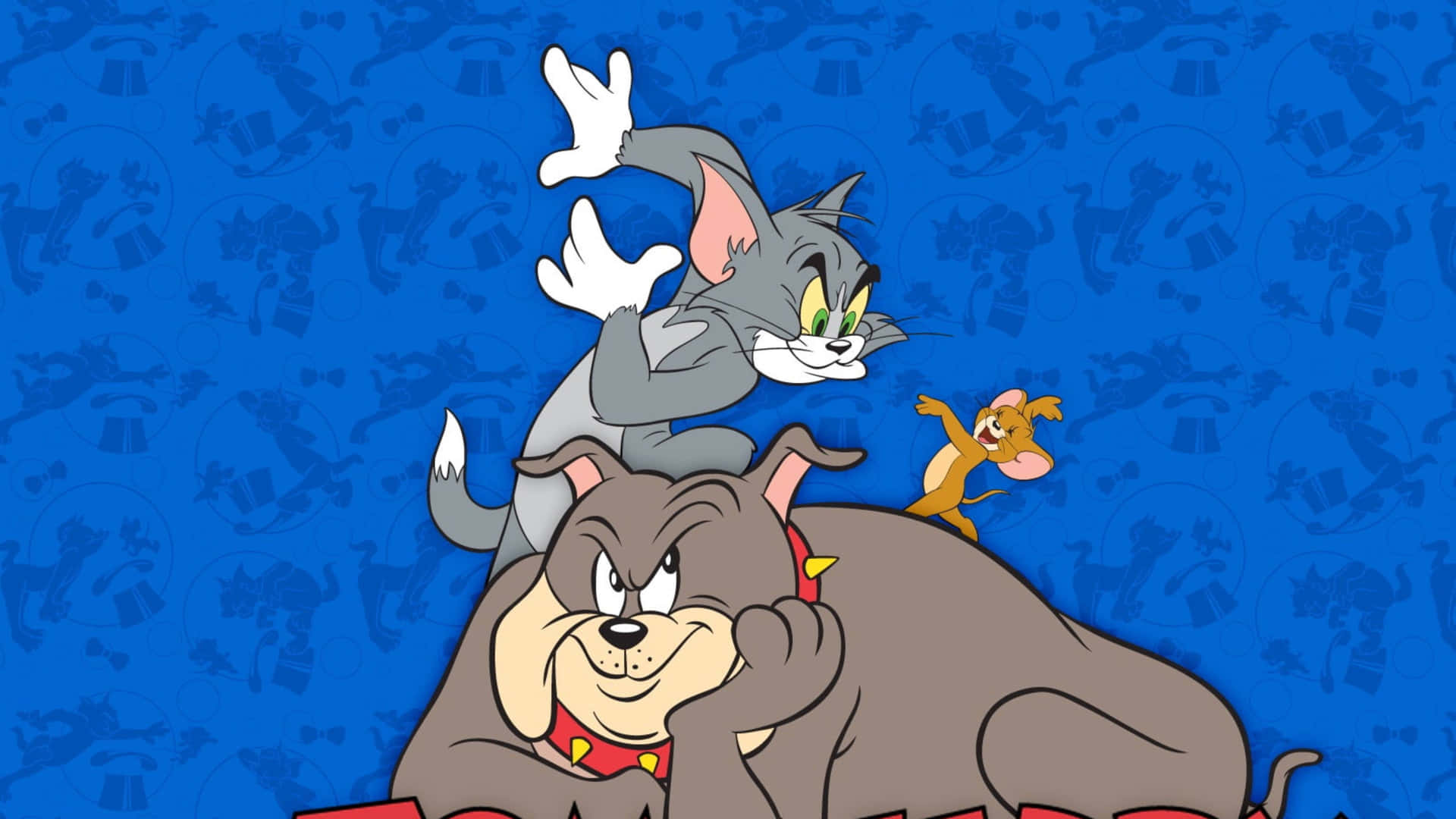 Tom And Jerry Up To Their Usual Antics In This Hilarious Scene. Background